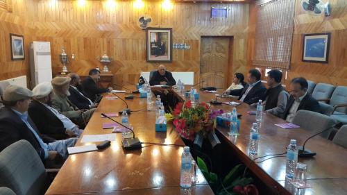 BoD of the GBRSP meeting with Chairman RSPN Mr. Shoaib Sultan Khan 